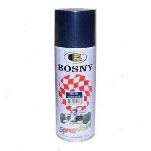 Краска аэрозольная акриловая BOSNY 28 темно-синяя 400мл 151552 151552 фото