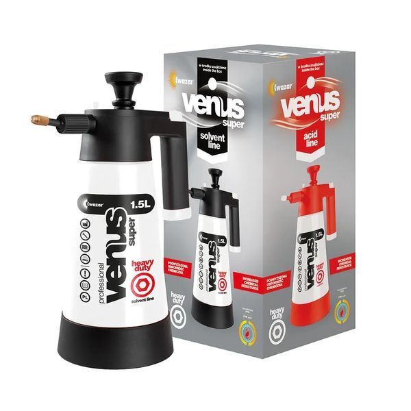 Розпилювач механічний KWAZAR Venus Super HD Solvent line 1,5L 202122 VS PRO+ HD SOLVENT фото
