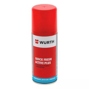 Очисник кондиціонера WURTH QUICK FRESH ACTIVE PLUS 100мл 210677 893764654 фото