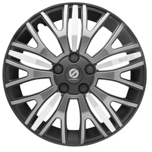 Колпаки для дисков SPARCO XTRA LEGGERA R13 Черный/Серый/Серебро 170841 SPC1350X фото