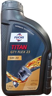 Масло моторное синтетическое TITAN GT1 FLEX 23 5w30 1л 192306 192306 фото