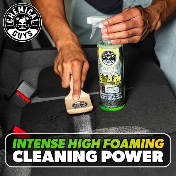Очиститель для обивки и ковров с ароматом цитруса Chemical Guys Foaming Citrus Fabric Clean 473мл 213008 CWS219_16 фото
