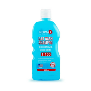 Автошампунь концентрат 1:100 NOWAX 500мл 208532 NX00500 фото