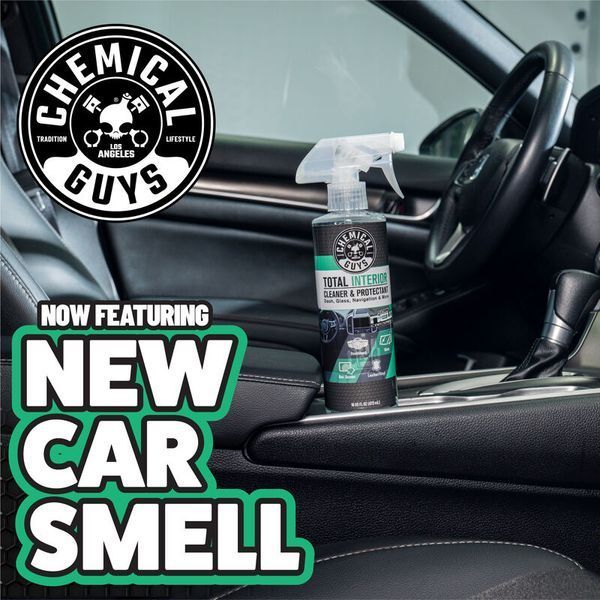 Засіб для очищення та догляду за інтер'єром &laquo;Total Interior New Car Smell Chemical Guys 473мл 213015 SPI234_16 фото