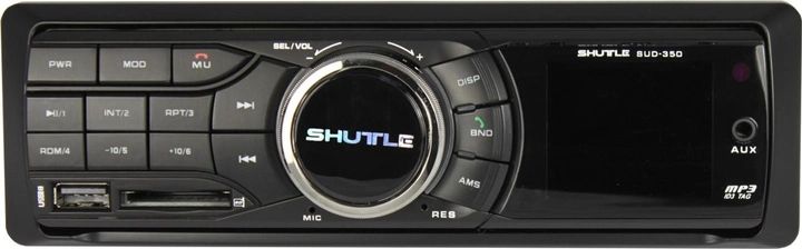 Автомагнітола SHUTTLE SUD-350 Black/Green USB/SD ресівер 148507 SUD-350 фото