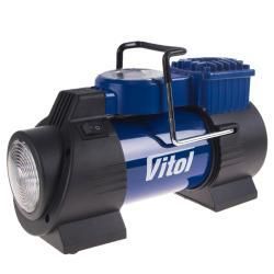 Компрессор автомобильный К-60 150psi/40л/15Amp VITOL 143100 K-60 фото