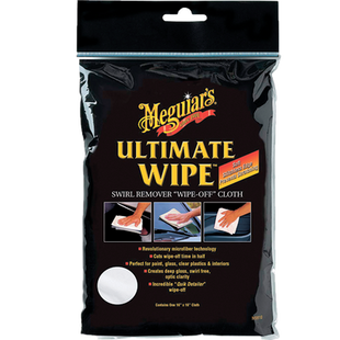 Рушник мікрофібровий для поліровки Meguiar's E100EU Ultimate Wipe Polishing Cloth 40х40см 209018 E100EU фото