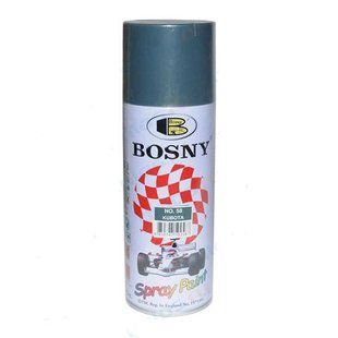 Краска аэрозольная акриловая BOSNY 58 серая 400мл 147703 147703 фото