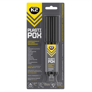 Клей професійний двокомпонентний для пластику K2 PLASTIPOX PROFESSIONAl ADHESIVE 25г K20821 фото