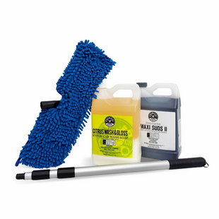 Набір для миття: Citrus wash та Maxi suds (3.8 л) + швабра за півціни Promo-cg-gal-mop1 фото