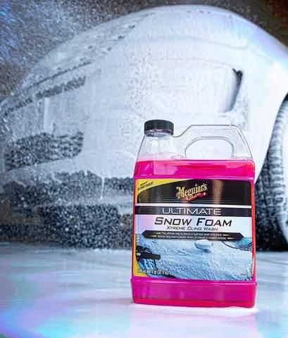 Шампунь автомобільний сніжна піна Meguiar's Ultimate Snow Foam Extreme Cling Wash 946мл 197740 G191532EU фото