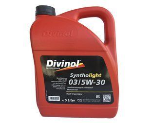 Масло моторное синтетическое DIVINOL Syntholight 03 5w30 5л 185980 185980 фото