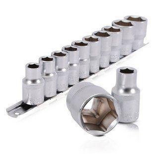 Набір торцевих головок 1/2" - 10,11,12,13,14,15,17,19,22,24. 10од. INTERTOOL ET-6011 153492 ET-6011 фото