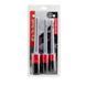 Набір пензлів для детейлінгу Chemical Guys ALL IN THE DETAILS EXTERIOR DETAILING BRUSHES 3шт ACC601 207229