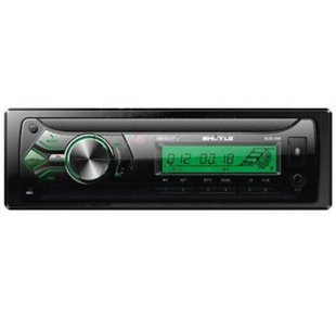 Автомагнітола SHUTTLE SUD-388 Black/Green USB/SD ресівер 184010 SUD-388 фото