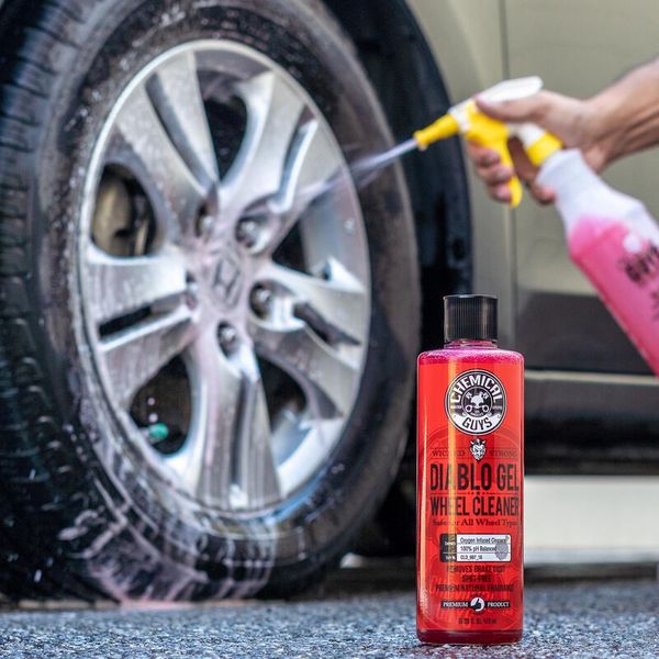 Очиститель гель для дисков концентрированный Chemical Guys DIABLO GEL WHEEL & RIM CLEANER 473мл 196822 CLD997_16 фото