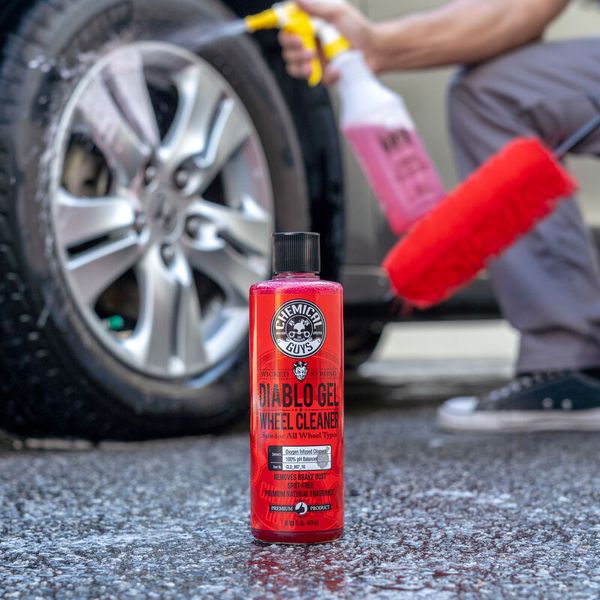 Очиститель гель для дисков концентрированный Chemical Guys DIABLO GEL WHEEL & RIM CLEANER 473мл 196822 CLD997_16 фото