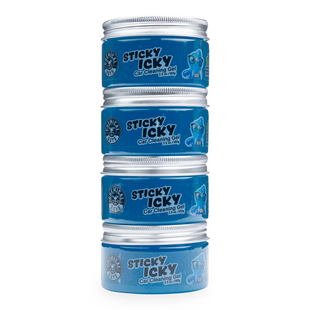 Губка-слайм для чистки авто Chemical Guys Sticky Icky Green Apple Scent 4шт 215288 CJB1004 фото