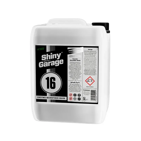 Шампунь для мікрофібрових тканин Shiny Garage Enzyme Microfiber Wash 5л 213521 000124 фото