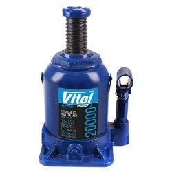 Домкрат гідравлічний 20т 185-350мм Vitol 212360 ДБ-20002Н(2) фото