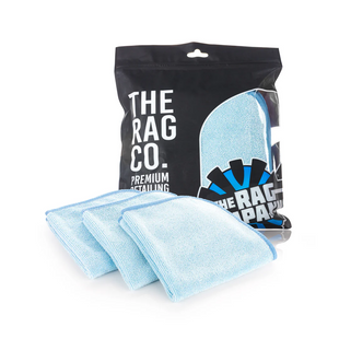 Набор микрофибровых полотенец Premium FTW The Rag Company 40*40 см Синий 3 шт TRC-1017 фото