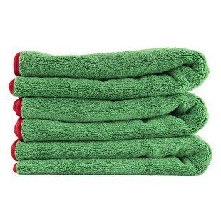 Полотенце из микрофибры Fluffer Ultra Premium CG 60*40см MIC995 зеленое Chemical Guys 3шт 214281 MIC995_03 фото