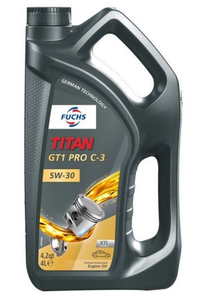 Олива моторна синтетична TITAN GT1 Pro C-3 5w30 4л 164316 164316 фото