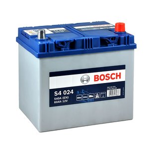 Аккумулятор BOSCH Silver 60 Азе Asia 144084 0092S40240 фото