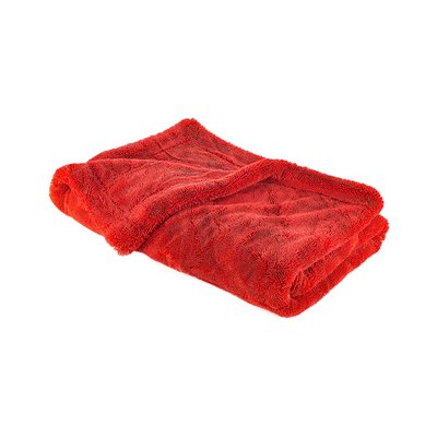 Рушник мікрофібровий для сушки авто The 1500 TRC червоний 76*76см 213624 3030-THE-1500-RED-CASE фото