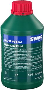 Жидкость для гидроусилителя руля SWAG Hydraulic Oil зеленая 1л 210683 99906161 фото