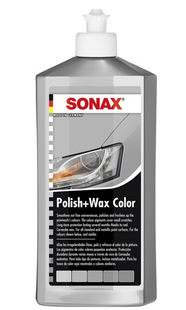 Поліроль з воском для сірого (включаючи металік) автомобіля SONAX NanoPro 250мл 191392 296341 фото