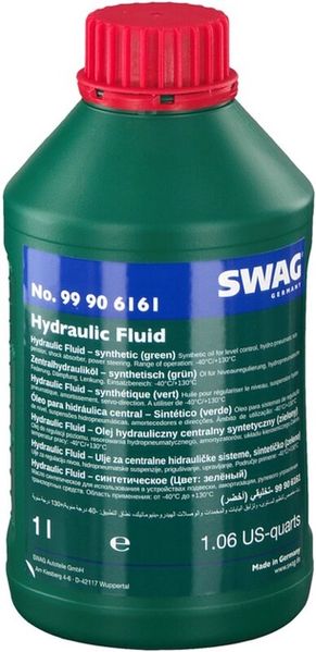 Жидкость для гидроусилителя руля SWAG Hydraulic Oil зеленая 1л 210683 99906161 фото