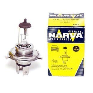 Лампа галогенная H4 12V 100/90W Narva 140037 48901 фото