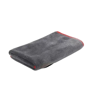 Салфетка микрофибровая 40x40 коралловый бархат серая/красная KLCB KA-G001 198895 KA-G001 фото