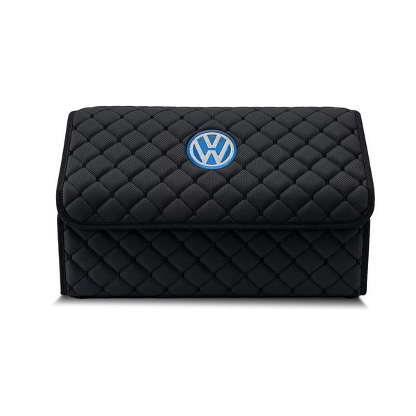 Органайзер в багажник Volkswagen,каркас.,эко кожа,черный 50см 212987 212987 фото