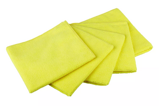 Серветка мікрофіброва жовта 40x40cm ZviZZer Microfiber Cloth yellow ZV-MF0040403 197261 ZV-MF0040403 фото