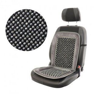 Накидка-массажер на сиденье 41,5*89см Elegant MAX серая 100659 192159 100659 фото