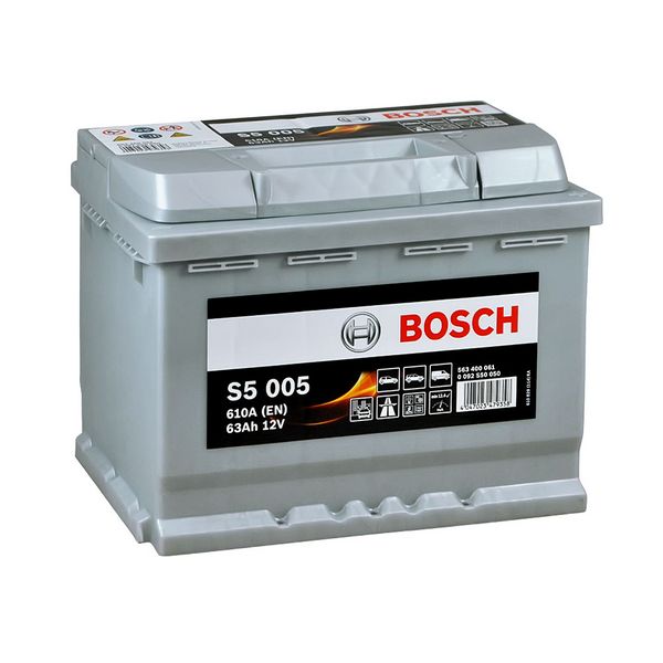 Аккумулятор BOSCH Silver 63 Азе 144090 0092S50050 фото