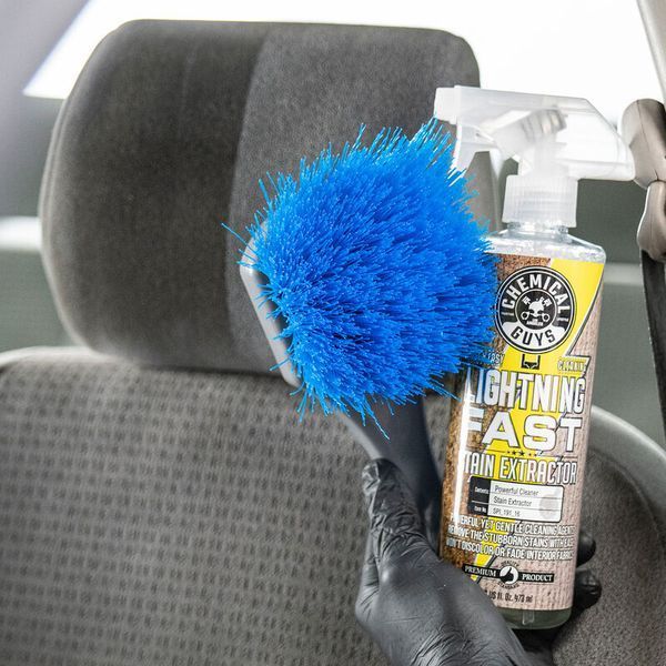 Щітка для коліс та арок міцна Chemical Guys Big Blue Stiffy Heavy Duty Tire Brush 207235 ACCG05 фото