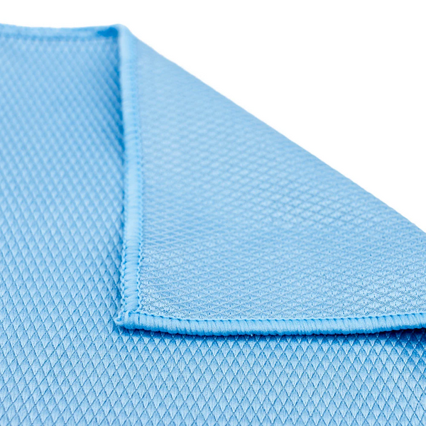 Рушник мікрофібровий для скла Diamond Glass Towel The Rag Company 40*40см Чорний 1шт TRC-1259_1 фото