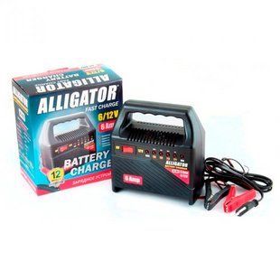 Зарядний пристрій ALLIGATOR АКБ 6А 6-12V AC802 207753 AC802 фото