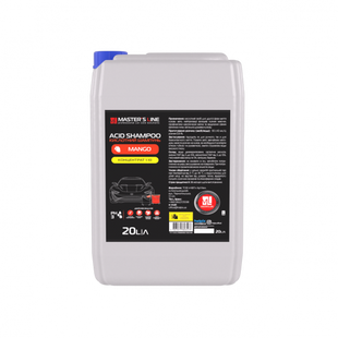 Шампунь кислотний для миття автомобіля Master's Line Acid Shampoo 20л 209236 209236 фото