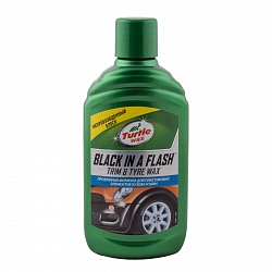 Полироль-гель Черная молния Turtle Wax Black in a Flash 300мл 190330 52886/FG7698 фото