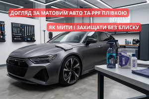 Уход за матовым авто и PPF пленкой: как мыть и защищать без блеска фото