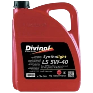 Масло моторное синтетическое DIVINOL Syntholight LS 5 5w40 5л НФ-00033958 фото