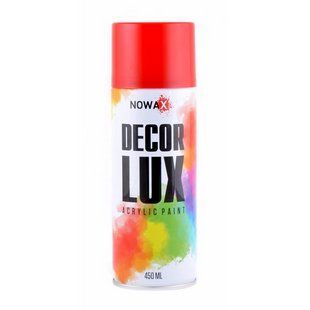 Краска акриловая NOWAX RAL3020 красная 450мл 193508 NX48022 фото