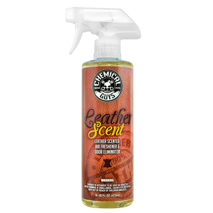 Ароматизатор Chemical Guys Аромат нової шкіри Leather Scent AIR_102 473мл 196801 AIR102_16 фото