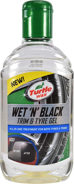 Поліроль-гель Чорний лоск Turtle Wax Wet n Black 300мл 199266 53165 фото