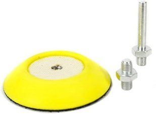Платформа поліров.на дриль з адаптер.FLEX PRO PROFESSIONAL BACKING PLATE DRILL DUAL ACTION ADAPTERS 211466 BUFLC_BP_D2 фото