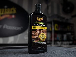 Лосьон 3 в 1 для ухода за кожаным салоном Meguiar's Gold Class™ Rich Leather Lotion 3в1 414мл 197721 G7214 фото